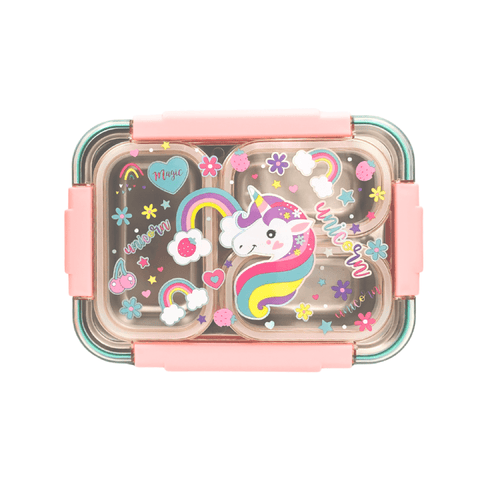 LOTTIE & BO Stainless Steel Bento Box - Magical Unicorn - MPHOnline.com