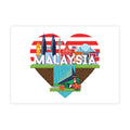 Postcard Malaysia Series Postcard I Love Malaysia - MPHOnline.com
