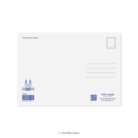 Postcard MSP145 Petronas Twin Towers