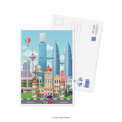 MSP148 Loka made Postcard - Malaysia series