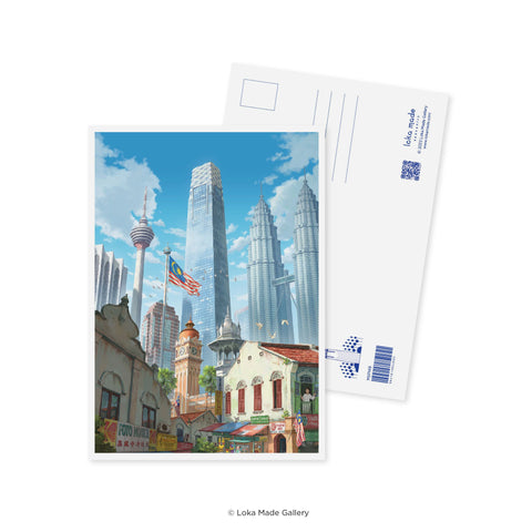 MSP149 Loka made Postcard - Malaysia series