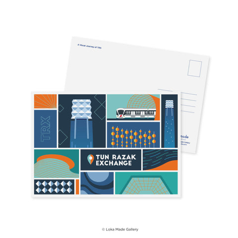 MSP150 Loka made Postcard - Malaysia series