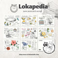 MSPS11 Lokapedia Postcard Series (8in1) - MPHOnline.com