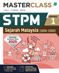 MasterClass STPM Sejarah Malaysia Semester 1 '25 - MPHOnline.com