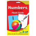 NUMBERS, SHAPES & TIME FLASH CARDS WITH WHITEBOARD MARKER - MPHOnline.com