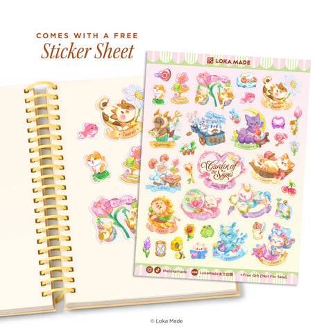 NB-RS01 Notebook:Garden of the Fire Signs