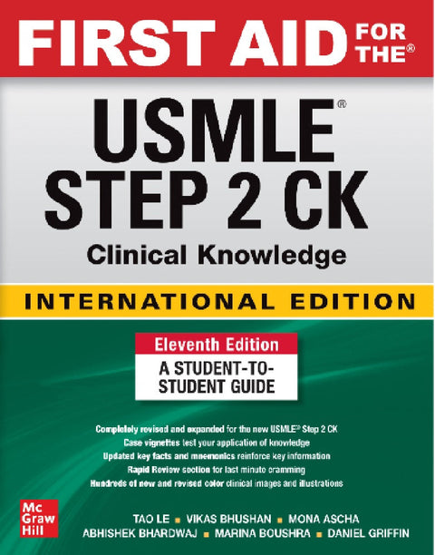 First Aid For The USMLE Step 2 CK 11th EdItion - MPHOnline.com