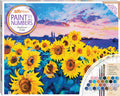 Paint by Numbers Canvas: Sunflower Fields - MPHOnline.com