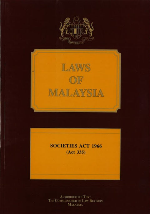 Societies Act 1966 - MPHOnline.com
