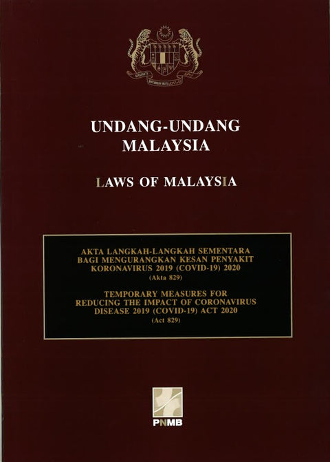 Akta Langkah-Langkah Sementara Bagi Mengurangkan Kesan Penya - MPHOnline.com