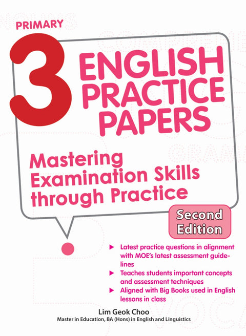 Primary 3 English Practice Papers 2nd Edition - MPHOnline.com