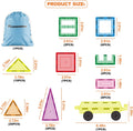 PICASSO TILES: Magnetic Tile Set with Drawstring Bag (61pcs) - MPHOnline.com