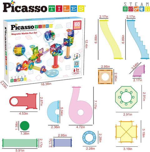 PICASSO TILES: Marble Run (60pcs) - MPHOnline.com