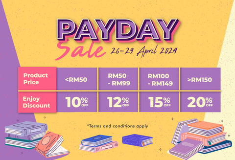 PAYDAY Sale is here! Enjoy discounts up to 20% off sitewide. For any inquiries, kindly contact our customer service via email or chat.