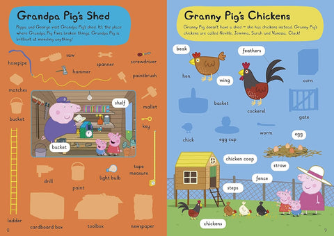 Peppa Pig: 1000 First Words Sticker Book - MPHOnline.com