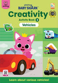 Pinkfong Baby Shark Creativity Activity Book 3: Vehicles - MPHOnline.com