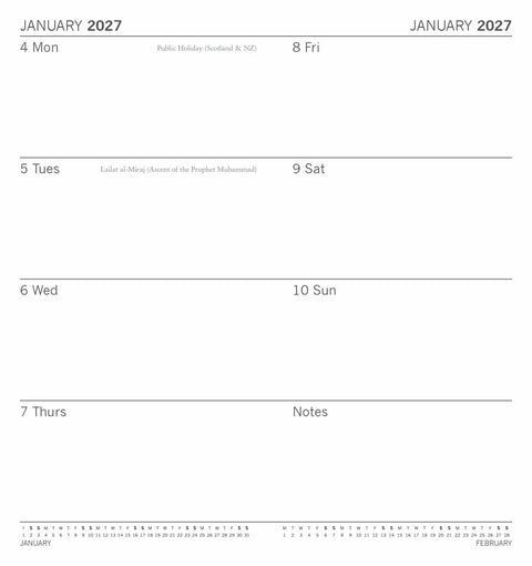 2027 Slimline Pocket Diary Monet (RR276015) - MPHOnline.com