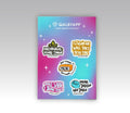 Qalby Hand-drawn Stickers - MPHOnline.com