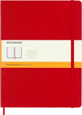 MOLESKINE Notebook XL Ruled Scarlet Red Hardcover - MPHOnline.com