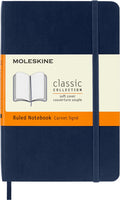 MOLESKINE Notebook Pocket Ruled Sapphire Blue Soft Cover - MPHOnline.com