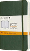 MOLESKINE Notebook Pocket Ruled Myrtle Green Softcover - MPHOnline.com