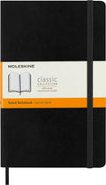 MOLESKINE Notebook Large Ruled Black Softcover - MPHOnline.com