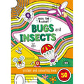 Maze FInd & Colour Bugs And Insects Sticker & Colouring Book - MPHOnline.com
