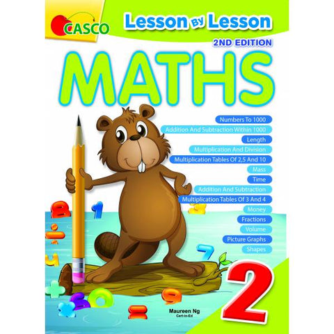 Primary 2 Lesson-by-Lesson Maths - Revised Ed - MPHOnline.com