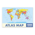 Jigsaw 1000 Pc Rectangular - Modern Maps - MPHOnline.com