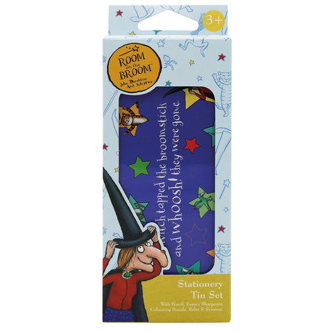 First Stationery Tin Set - Room On The Broom - MPHOnline.com