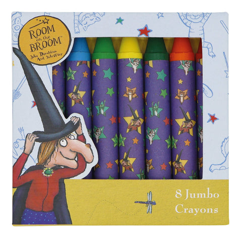 8 Jumbo Crayons 24/Cdu - Room On The Broom - MPHOnline.com