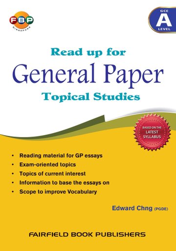 GCE A LEVEL READ UP FOR GENERAL PAPER TOPICAL STUDIES (9789811407055) - MPHOnline.com