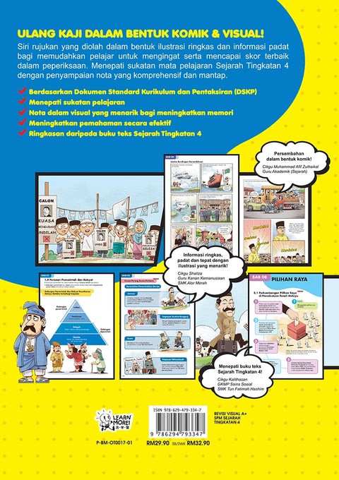 Revisi Visual A+ SPM Sejarah Tingkatan 4 - MPHOnline.com