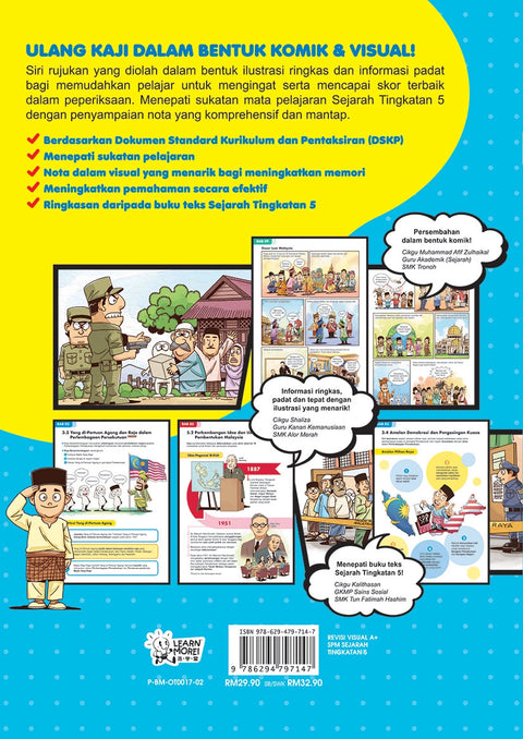 Revisi Visual A+ SPM Sejarah Tingkatan 5 - MPHOnline.com