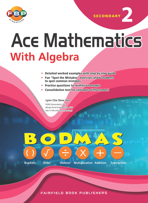 Secondary 2 Ace Mathematics with Algebra (NEW) - MPHOnline.com