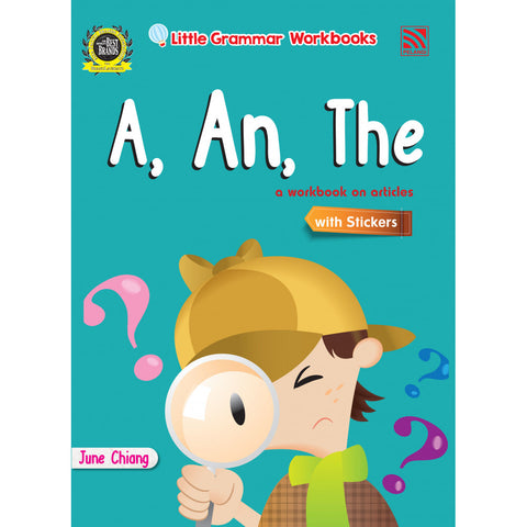 Little Grammar Workbooks With Stickers - A,An,The - MPHOnline.com