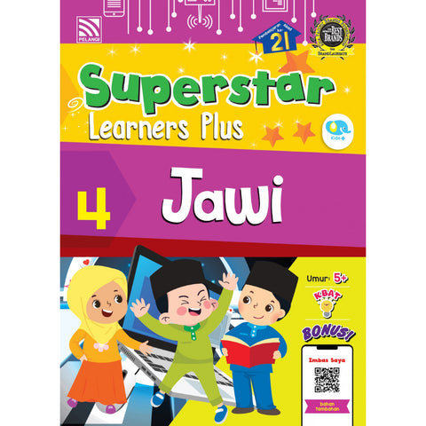 Superstar Learners Plus - Jawi 4 - MPHOnline.com