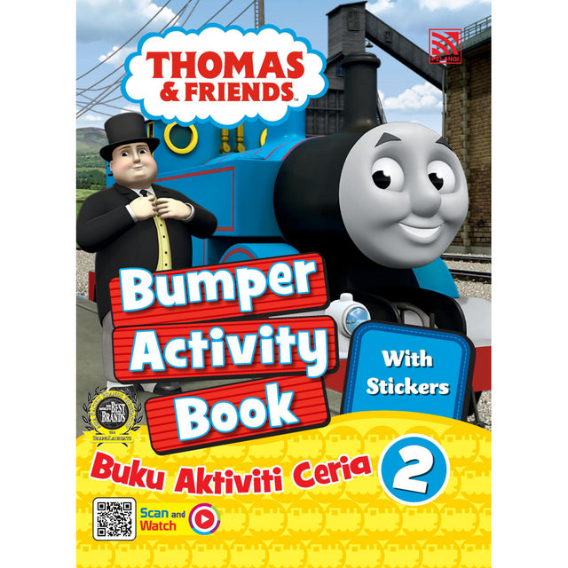 Thomas & Friends - Bumper Activity Book - Aktiviti Ceria 2 With Sticke ...