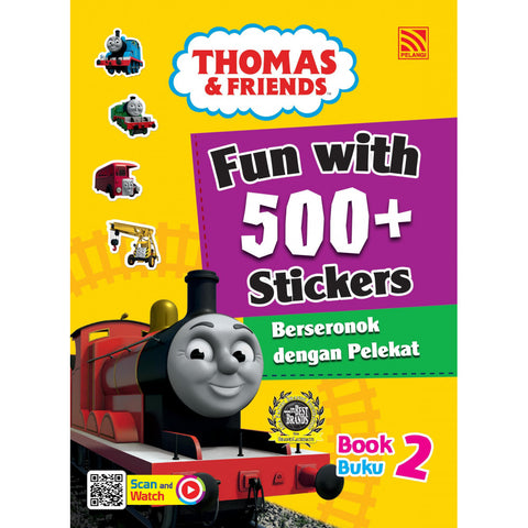 Thomas & Friends - Berseronok Dengan 500+ Pelekat (Buku 2) - MPHOnline.com