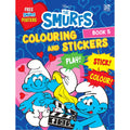 The Smurfs - Colouring And Stickers Book 5 - MPHOnline.com