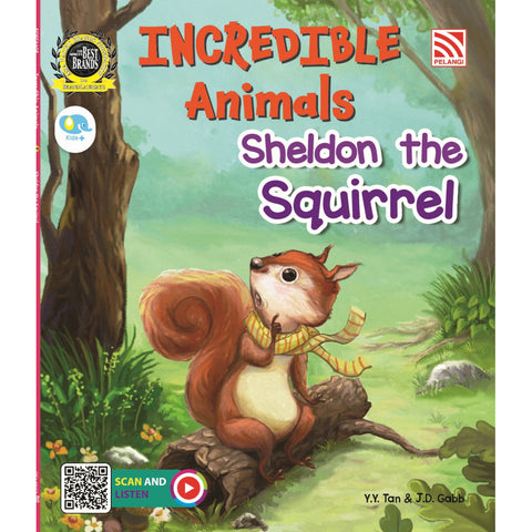 Incredible Animals - Sheldon The Squirrel - MPHOnline.com