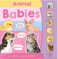 6 Button Sound Book - Animal Babies - MPHOnline.com
