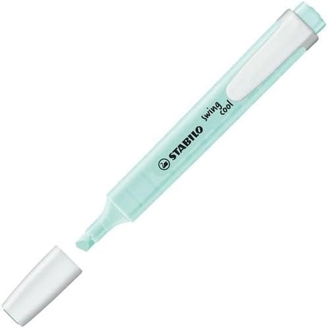 STABILO Swing Cool Pastel Highlighter - Pack with 8 pastel colors - MPHOnline.com