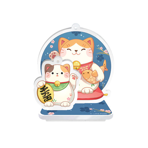 Rubber Stamp STB01 I’m Feline Lucky