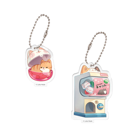 Rubber Stamp STB02 Gacha-Self A Cat