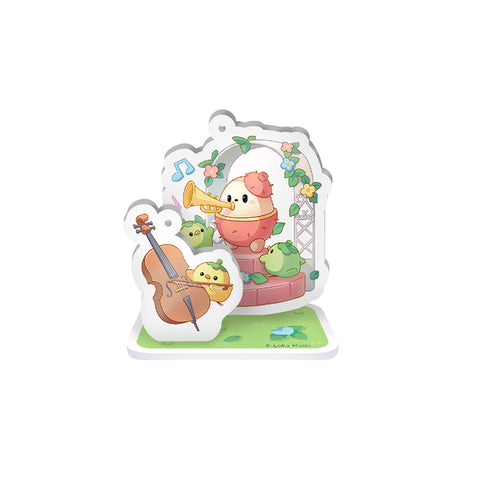 Rubber Stamp STB20 Melody of Love
