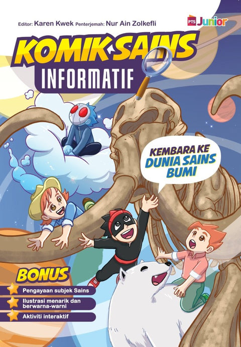 Komik Sains Informatif: Kembara ke Dunia Sains Bumi (2023) - MPHOnline.com