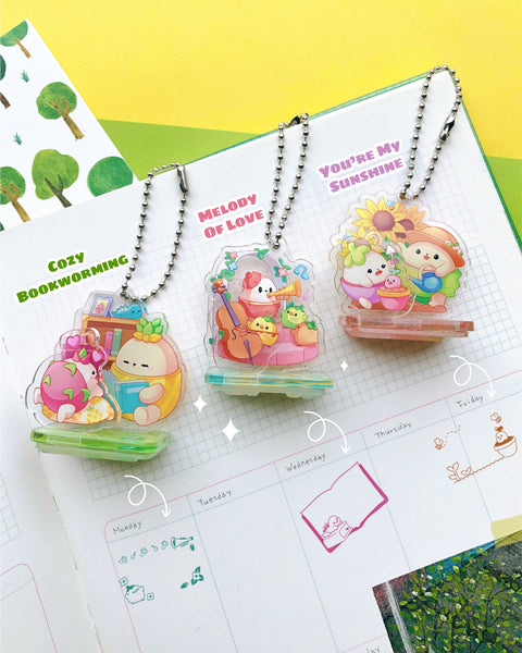 Rubber Stamp STB20 Melody of Love