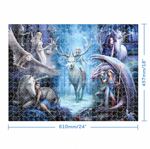 Mindbogglers Artisan 500pc Jigsaw: Winter's Magic - MPHOnline.com