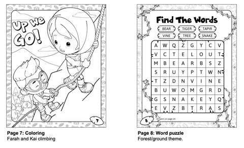 Leo the Wildlife Ranger Activity Book - MPHOnline.com